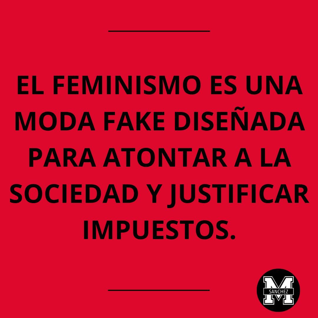 La ideología progre se compone principalmente de modas fake como la cultura woke, el feminismo, el antirracismo o la ideología de género diseñadas en los laboratorios de ingeniería social de este sistema putrefacto con el único objeto de justificar nuevos impuestos