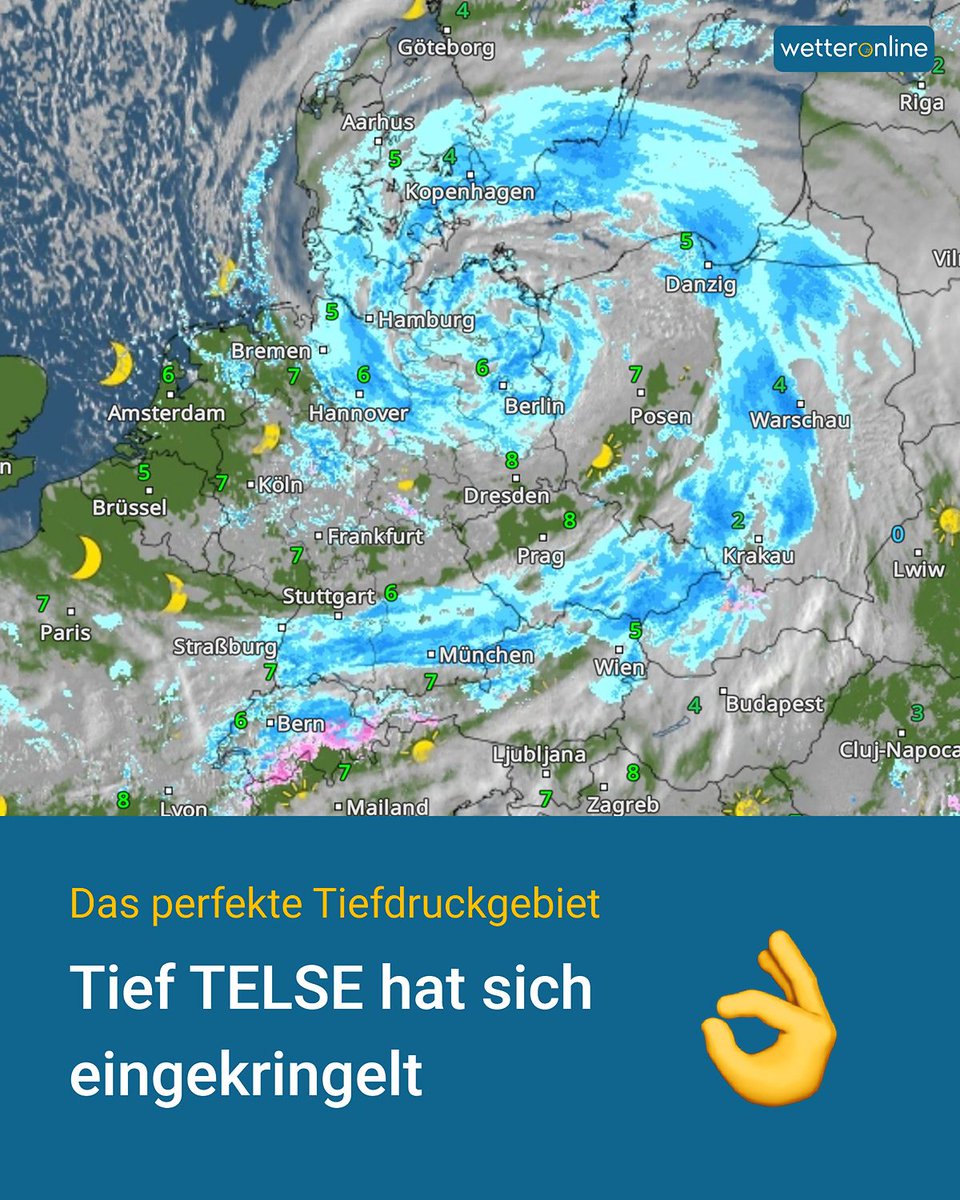 WetterOnline_AT's tweet photo. Bei diesem "Schneckenhaus" schlägt unser Meteorologen-Herz höher 😍 So entsteht ein Tief: https://t.co/cUUhRA6NIY
#Spirale #Tief #TELSE #Wetter https://t.co/uQDBomYq1j