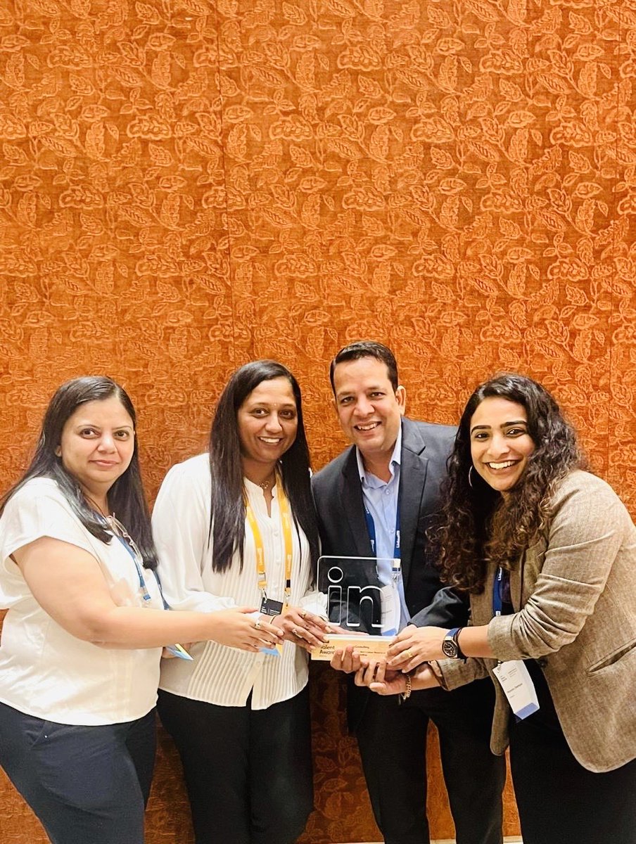 Alp_Corporate's tweet photo. Proud and Honored! ✨
We’re thrilled to announce that #AlpConsulting has won the #BestEmployer Brand Award in the Search &amp; Staffing category at the prestigious #LinkedIn Talent #Awards, 2024! 🏆

#LinkedInTalentAwards #SearchAndStaffing #EmployerBranding #TalentExcellence https://t.co/VmGJWAOfKg