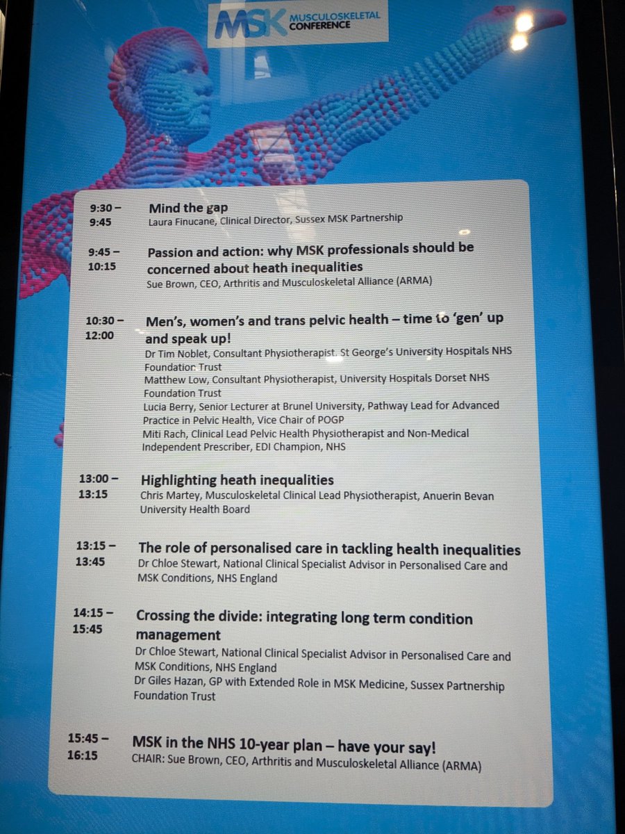 Chris Martey (@chrismartey) on Twitter photo A privilege to speak at the #MSKConference <a href="/TherapyExpo/">Therapy Expo</a> yesterday on health inequalities. Highlighting evidence in #MSK disorders as well as #Multimorbidity and 5 other major health conditions.
Ready for day 2 <a href="/AmandaHensman/">Amanda Hensman-Crook</a> <a href="/sharonchanb/">Sharon Chan</a> A privilege to speak at the #MSKConference <a href="/TherapyExpo/">Therapy Expo</a> yesterday on health inequalities. Highlighting evidence in #MSK disorders as well as #Multimorbidity and 5 other major health conditions.
Ready for day 2 <a href="/AmandaHensman/">Amanda Hensman-Crook</a> <a href="/sharonchanb/">Sharon Chan</a>