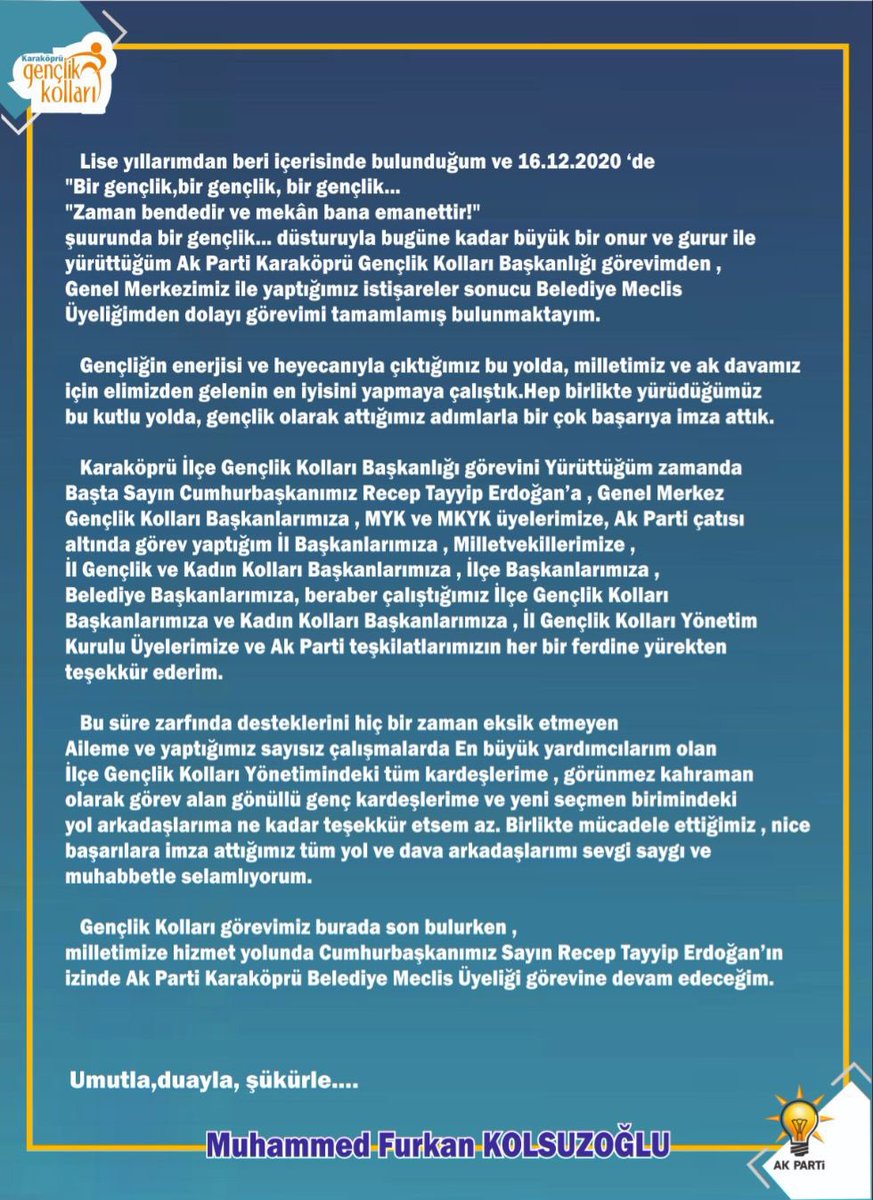 Muhammed Furkan Kolsuzoğlu🇹🇷 tweet media