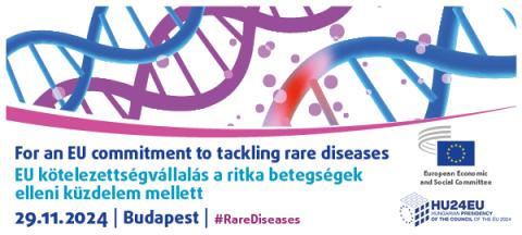 JARDIN Joint Action (@jardin_eu_ja) on Twitter photo 📢🇪🇺Tomorrow! "For an EU commitment to tackling rare diseases"
🗓️ 29 November⏰9:00 am to 4:00 pm
📌Budapest, Congress Centre
Organised by <a href="/EU_EESC/">European Economic and Social Committee</a>, showing the commitment to a European policy framework for #RareDiseases
Know more🔗 bit.ly/4g9lGnK
#Eu4Health #HealthUnion 📢🇪🇺Tomorrow! "For an EU commitment to tackling rare diseases"
🗓️ 29 November⏰9:00 am to 4:00 pm
📌Budapest, Congress Centre
Organised by <a href="/EU_EESC/">European Economic and Social Committee</a>, showing the commitment to a European policy framework for #RareDiseases
Know more🔗 bit.ly/4g9lGnK
#Eu4Health #HealthUnion
