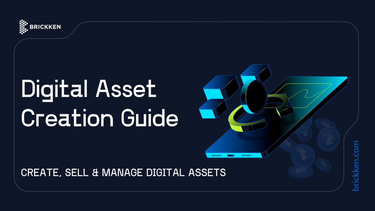 Brickken's tweet photo. 🌐 The Future of Asset Management is Here 🌐

Ready to transform the way you manage and monetize assets? With Brickken's Digital Asset Platform, tokenization has never been easier, faster, or more efficient.

🎥 Discover how it works in our brand-new demo guide video: https://t.co/I1brOJLgOR

Our platform empowers businesses of any size to tokenize equity, debt (loans & bonds), credit (invoice factoring), and even future revenue streams—all without the technical hassle.

Why choose Brickken?
1️⃣ Cost-Efficient: Average transaction cost of less than $1, saving you time and money.
2️⃣ Fast and Reliable: Operate 24/7 with our cutting-edge, multi-chain infrastructure.
3️⃣ Seamless Management: Automate corporate actions, earnings distributions, and reporting.
4️⃣ Transparent & Secure: Blockchain-powered ledger technology ensures trust and security.
5️⃣ Simplified Compliance: Built-in KYC, AML, and whitelisting processes ensure regulatory peace of mind.
6️⃣ Global Accessibility: Support for both crypto and fiat for smooth on/off-ramping.

🌍 Whether you're tokenizing real estate, managing investor relations, or distributing returns under a single vehicle, our no-code solution puts you in control.

Key Features Include:
🔹Multi-chain asset issuance for unmatched flexibility.
🔹Investor-friendly tools like branded portals and real-time performance insights.
🔹Off-chain payment integration for seamless operations.

💡Curious to see how easy tokenization can be? Watch the demo: https://t.co/I1brOJLgOR

Let’s simplify the future together. 
#Tokenization #DigitalAssets #RWA #Brickken