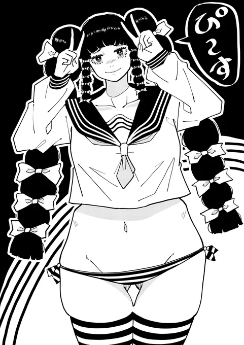 久々モノクロ 