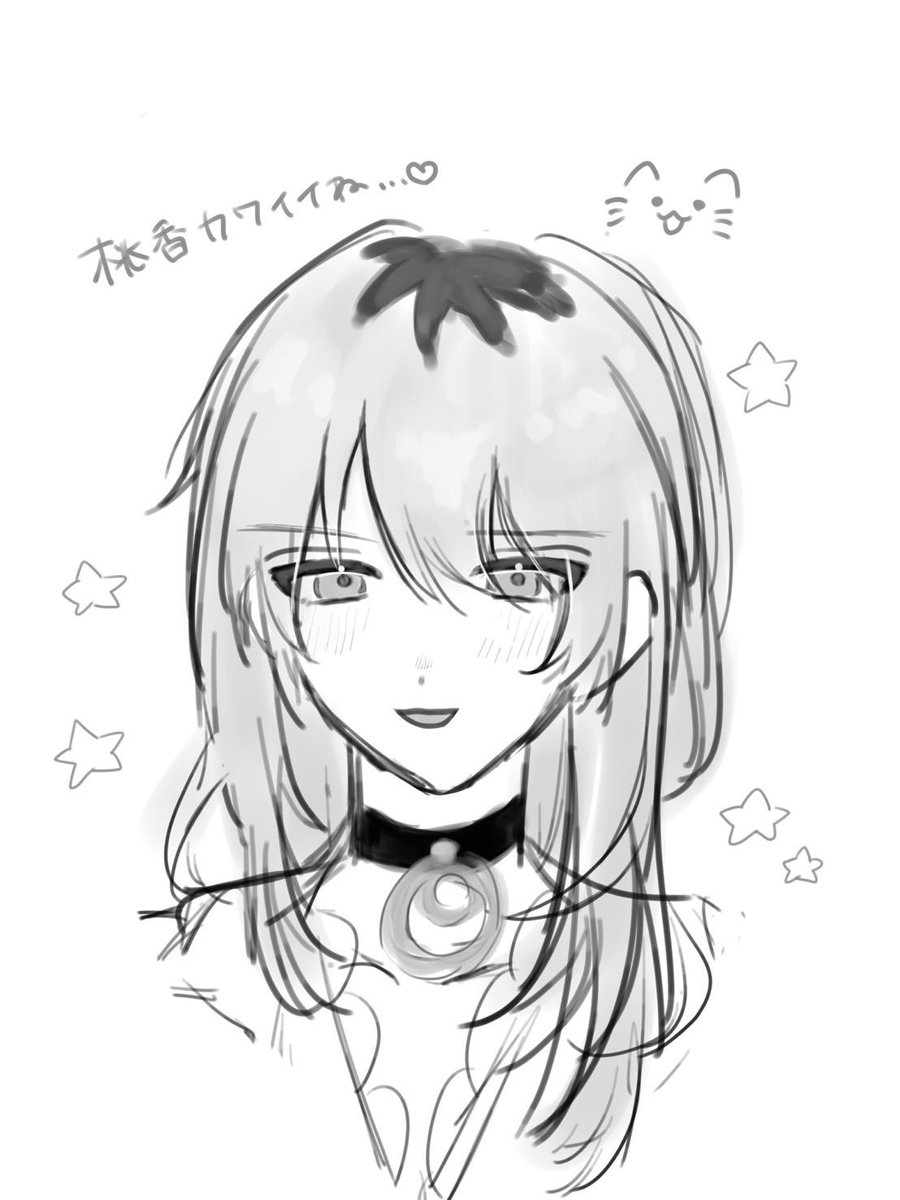 桃香さんってねこちゃんすぎてかわいい。。。#トゲトゲ美術部