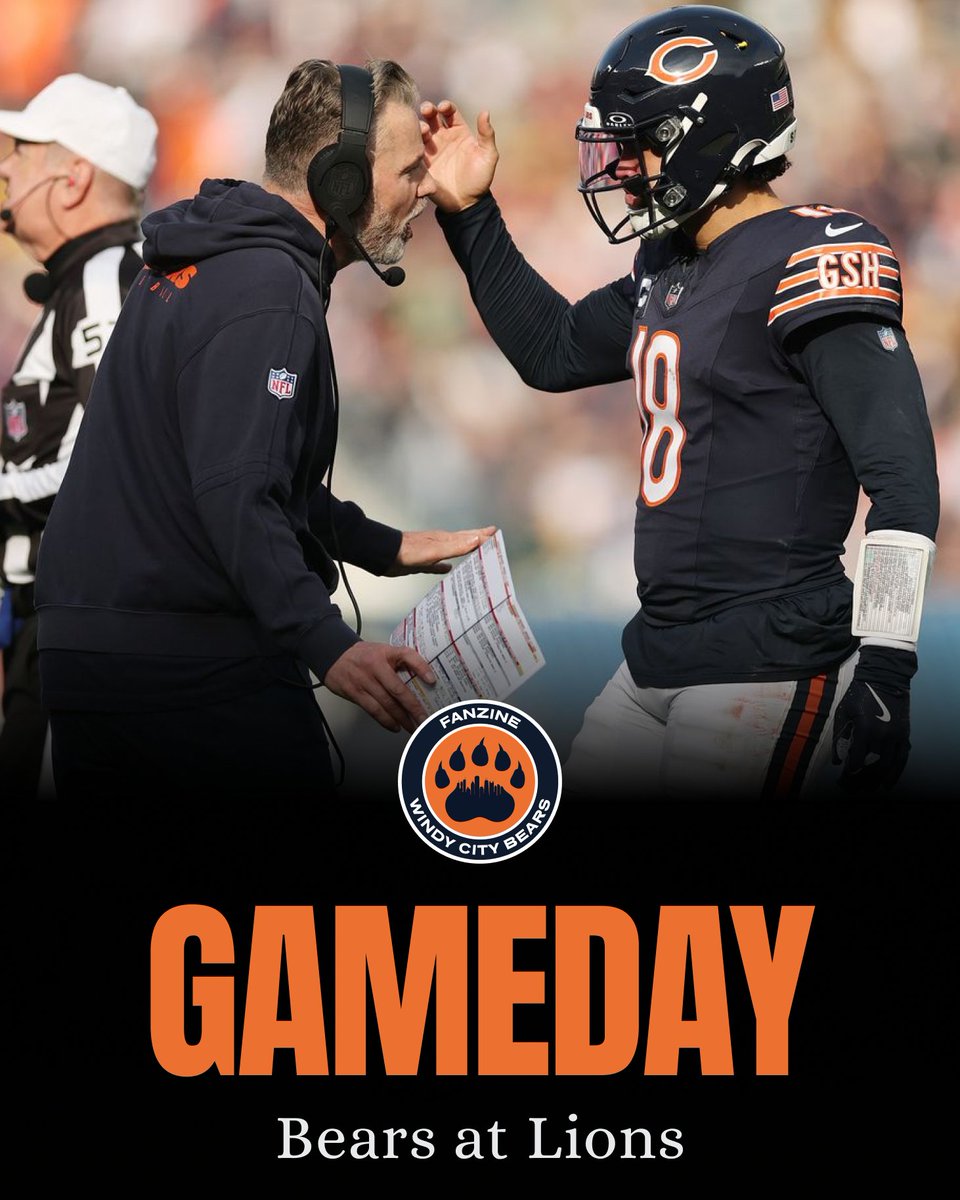 IT'S GAMEDAY‼️

🏈| #Bears @ #Lions

Drop your predictions below👇 #OnePride