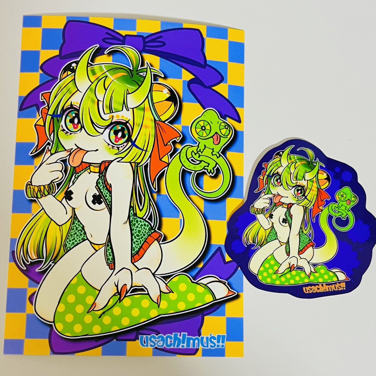 「東京レプタイルズ冬【usachimu's!!】11/30・12/1(土日)展示ホ」|usachimu's!!のイラスト