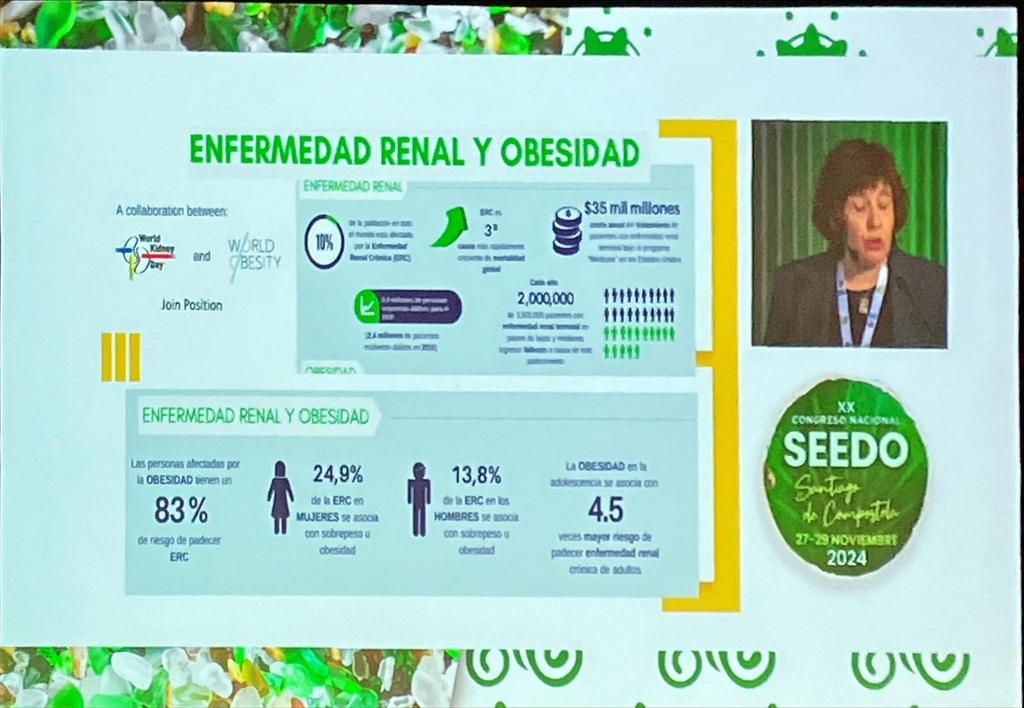 mjosemroldan's tweet photo. La obesidad en la adolescencia implica un riesgo 4,5 veces mayor de enfermedad renal crónica. Gran número de posibles mecanismos nos explican esta acción @Nati_Guitos #SEEDO2024 https://t.co/OqDvsVq20h