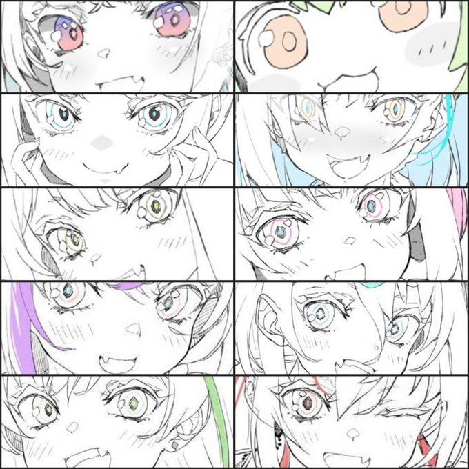 #目だけでフォロワーさんを惚れさせる 