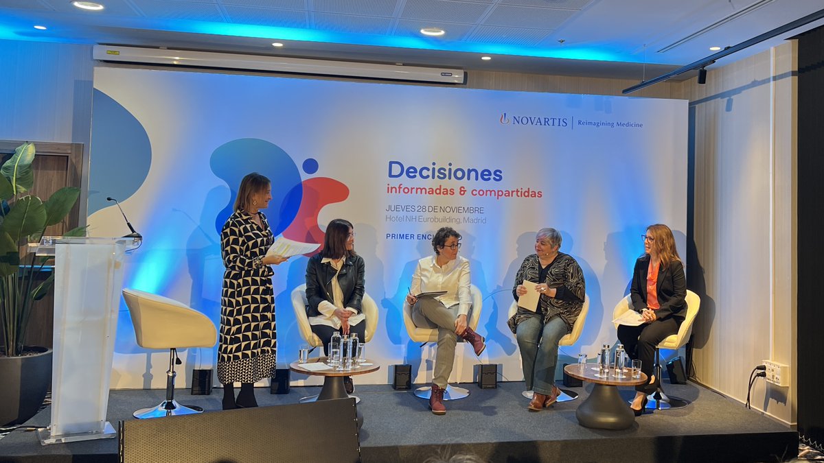 <a href="/EEspinosa78/">Esther Espinosa</a> <a href="/lloretitaem/">josefina lloret</a> <a href="/deusto/">Universidad Deusto - Deustuko Unibertsitatea</a> <a href="/vallhebron/">Vall d'Hebron</a> Ana Martí, Carolina Varela, <a href="/DeElisenda/">Elisenda de la Torre</a> y <a href="/lemar_laura/">Laura_LemaR</a> reflexionan sobre cómo diferentes actores contribuyen a las decisiones compartidas. 🤔

🙌 Desde hospitales hasta asociaciones de pacientes, la clave está en sumar esfuerzos. 

#DecisionesCompartidas