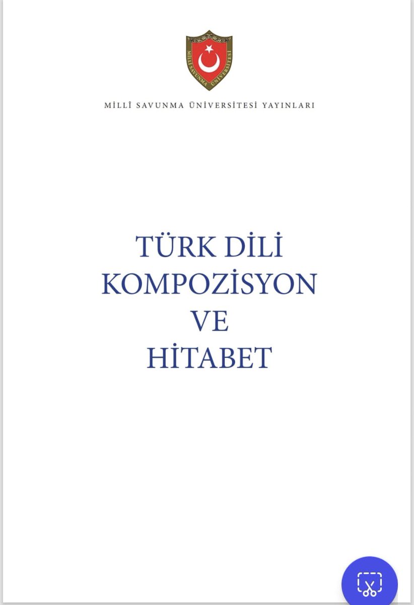 Millî Savunma Üniversitesi (MSÜ) Kara Harp Okulu Türk Dili Kompozisyon ve Hitabet Dersi için hazırlanan ve Senato tarafından basılmasına izin verilen “Ders Notu” kitabının kapağında herhangi bir görsel bulunmamaktadır. 
Sosyal medyada yer alan kitap kapağı; Üniversite yönetiminin