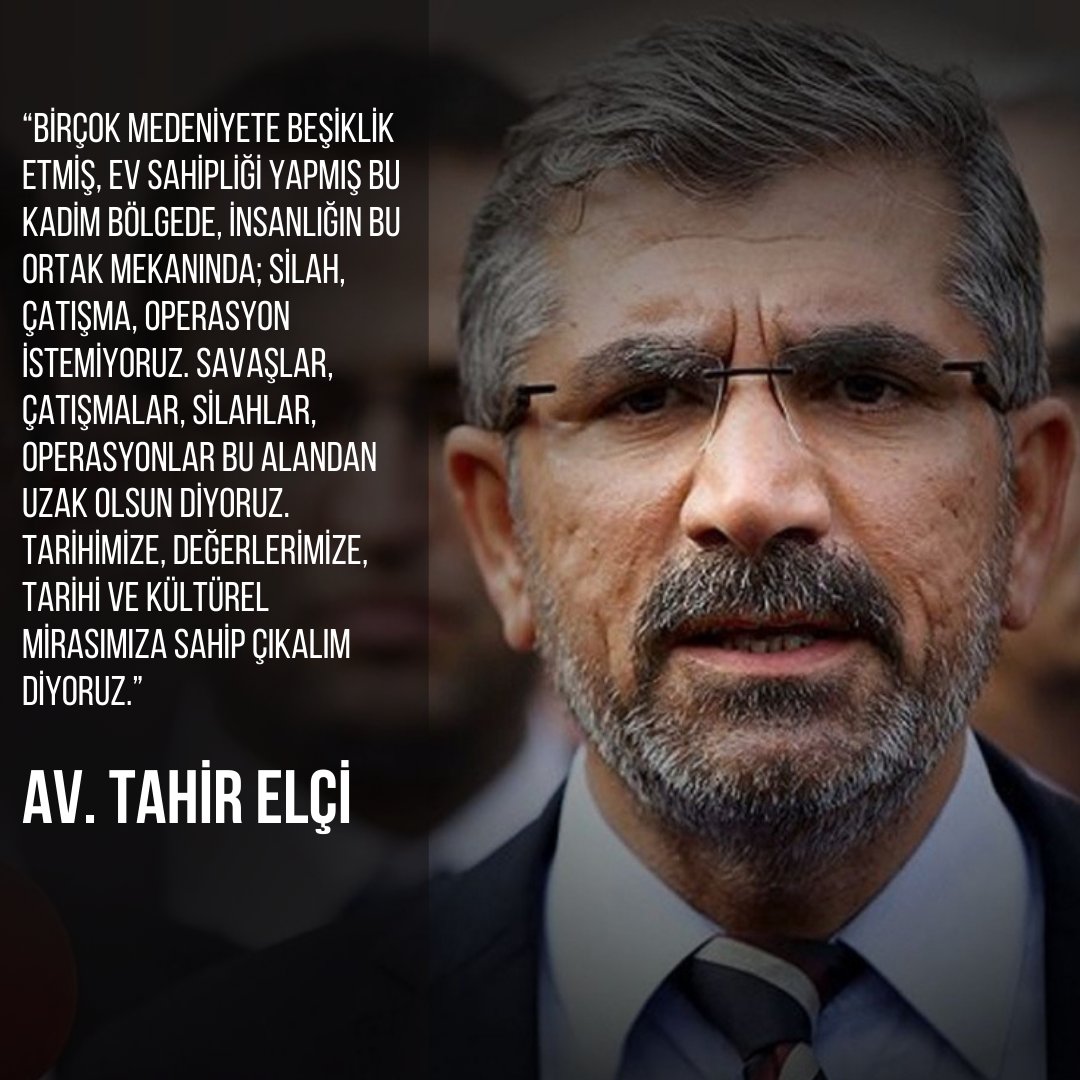 Dicle Üniversitesi Hukuk Fakültesi'nden sevgili öğrencim, Diyarbakır Baro Başkanı, insan hakları savunucusu Av. Tahir Elçi, 9 yıl önce kameralar önünde katledildi. Meslek hayatı cezasızlığa ve faili meçhullere karşı hukuk mücadelesiyle geçmiş olan Tahir Elçi'nin ölümü 9 yıldır