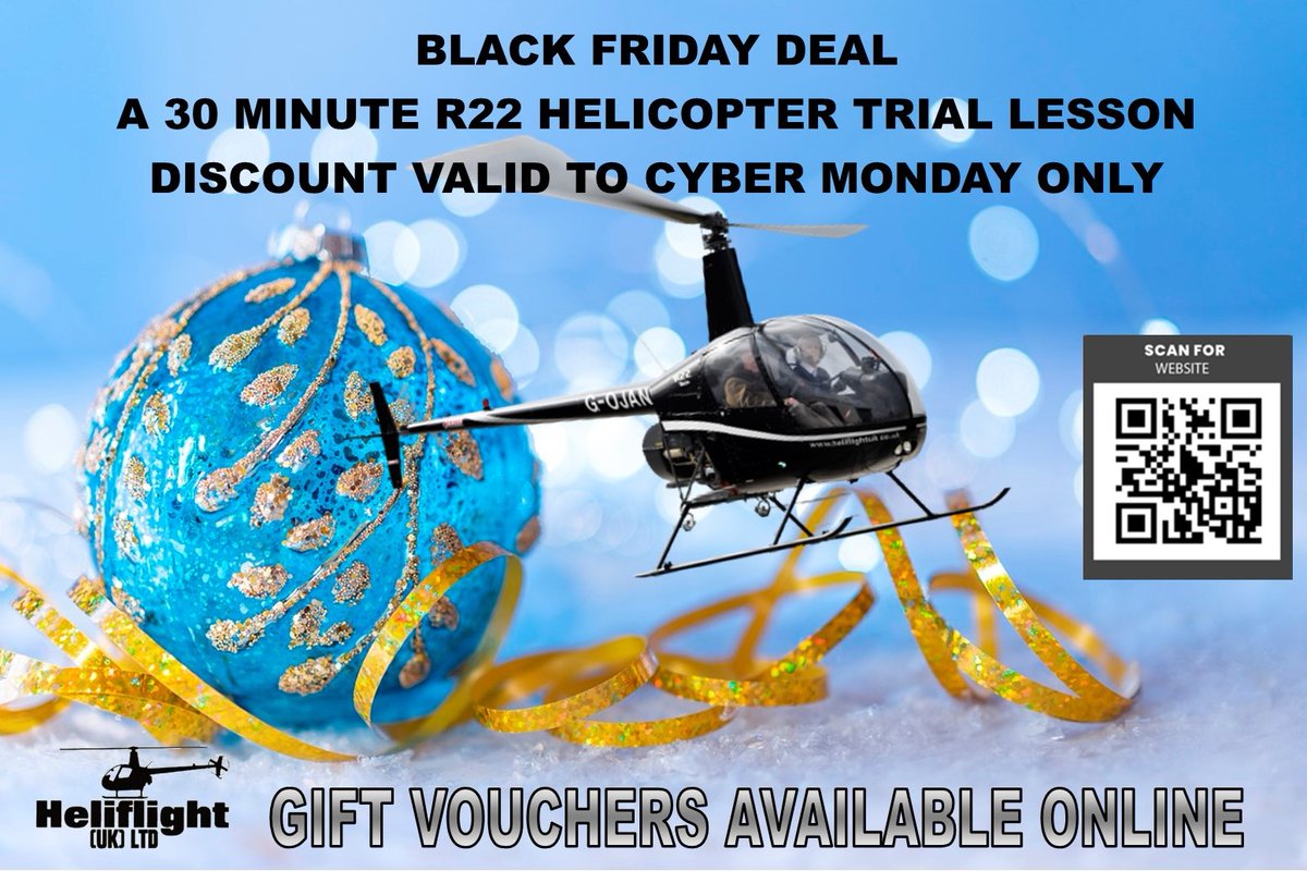 #BlackFridayDeals #BlackFriday #BlackFridaySale #DISCOUNTED #bigsavingdays 
Don't miss out on this fantastic deal, Excellent value, vouchers valid for 12months. 🎅🎄🎁🚁