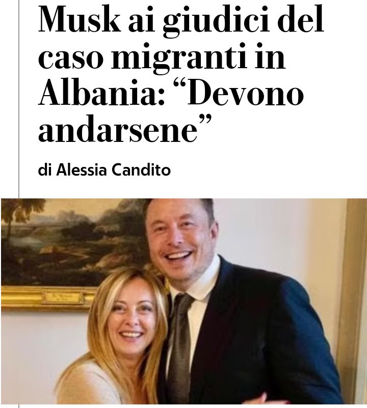 BBalanzoni's tweet photo. @Agenzia_Ansa @elonmusk è un PERICOLO PER LA DEMOCRAZIA. 
@elonmusk is a DANGER TO DEMOCRACY. https://t.co/uv0WKJIdF2