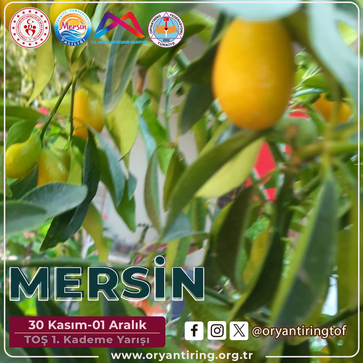 Sizleri doğasıyla büyüleyen bir şehirde, Oryantiring yarışmasına katılmak için hazır mısınız?
<a href="/mersin_bld/">Mersin Büyükşehir Belediyesi</a> <a href="/atillagulertof/">Atilla Güler</a>