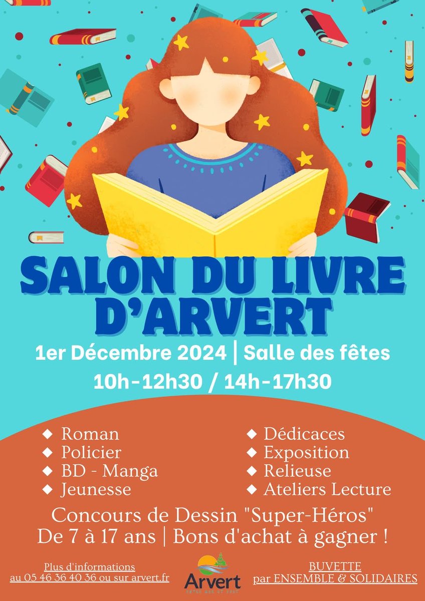 Les Indes savantes seront présentes au Salon du Livre d’Arvert, le 1er décembre 2024, facebook.com/villearvert175…. nous vous attendons.
