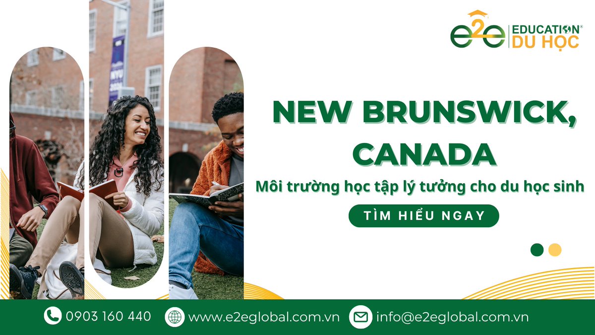 e2eedu's tweet photo. ⭐Du học New Brunswick, Canada – Môi trường học tập lý tưởng cho du học sinh Canada.

>>>XEM NGAY: https://t.co/9dRaqp98Y8 https://t.co/qHodkQcKkU
