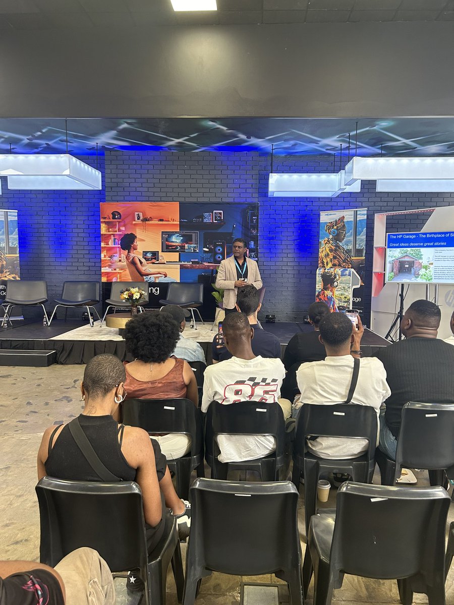 Did you know that <a href="/HP/">HP</a> offers a free online program for aspiring #Gaming professionals? Today we are sharing the #GaminginAfrica vibes with the South African media + influencers in sunny and lively Joburg at the <a href="/TshimologongIT/">Tshimologong Precinct</a> hub. Check out edx.org/school/hp
