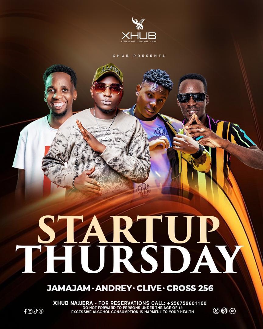 Xhub_bar's tweet photo. Thursday's calling, and we're answering with Startup Thursday Thrills
#ThursdayVibes | #XhubExperience
On the 1s and 2s
@DeejayClive1
@Djcross256
@DjAndreyBaddest &
@mrjamajamafrica https://t.co/PUJO31UucM