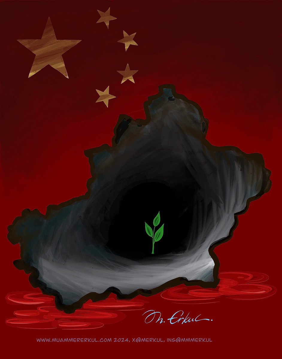 Yer, gök Kızıl Çin fakat Doğu Türkistan’da her zaman ümit var… #DoğuTürkistan #DoğuTürkistandaZulümVar