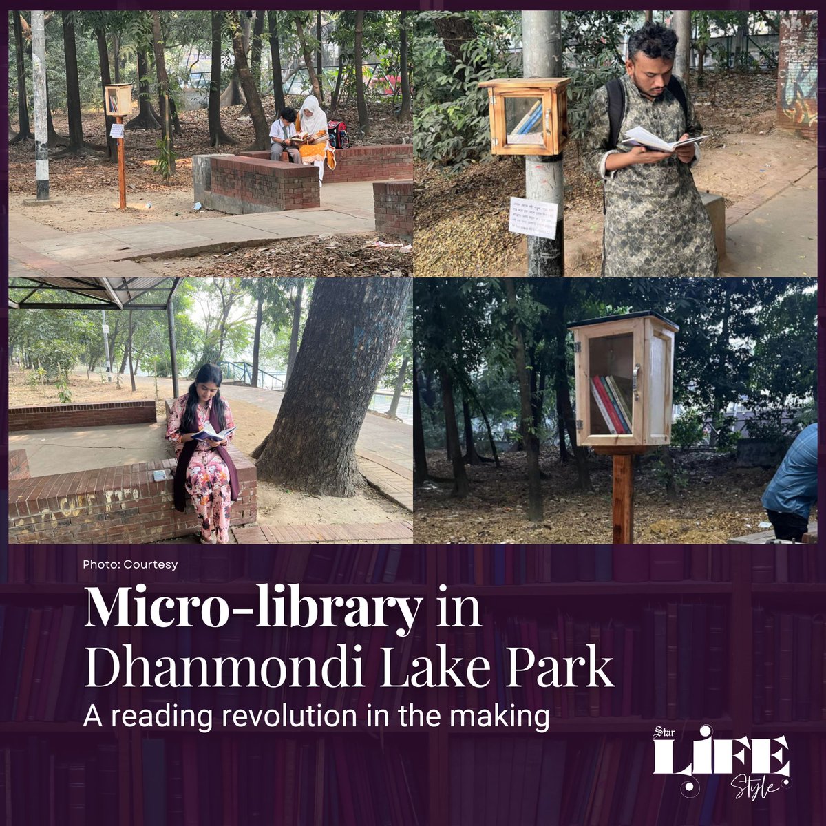 dailystarnews's tweet photo. Read more:
https://t.co/X4WP1xi5Yt
#Books #Library #MicroLibrary #Bangladesh #Dhaka https://t.co/8J9xAgiV3I