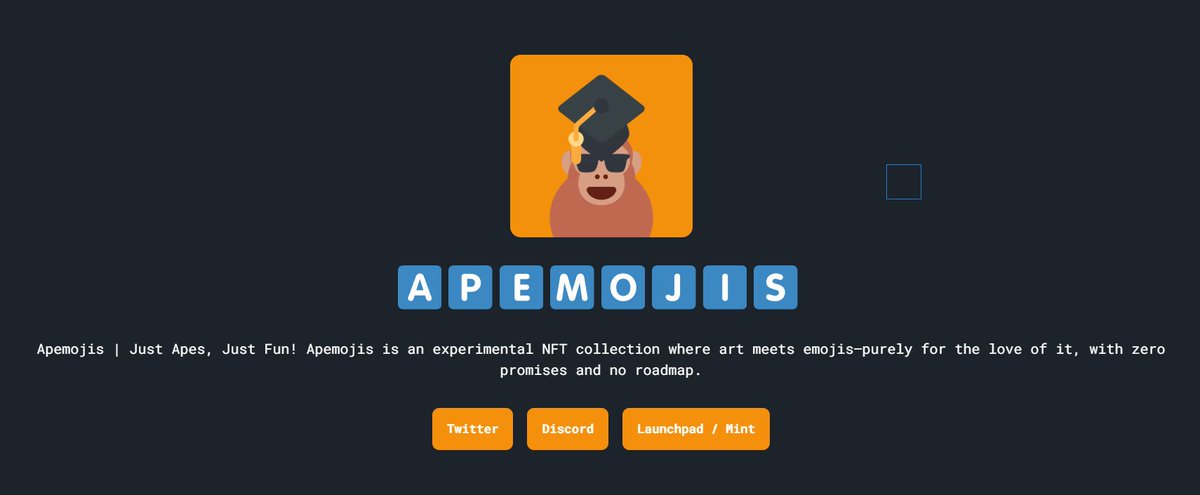 Apemojis think Apechain will conquer the NFT season 🐒

Apechain marketcap is now $92M and growing day by day!

OG collections like Apemojis may worth many bananas 🦧🍌🍌