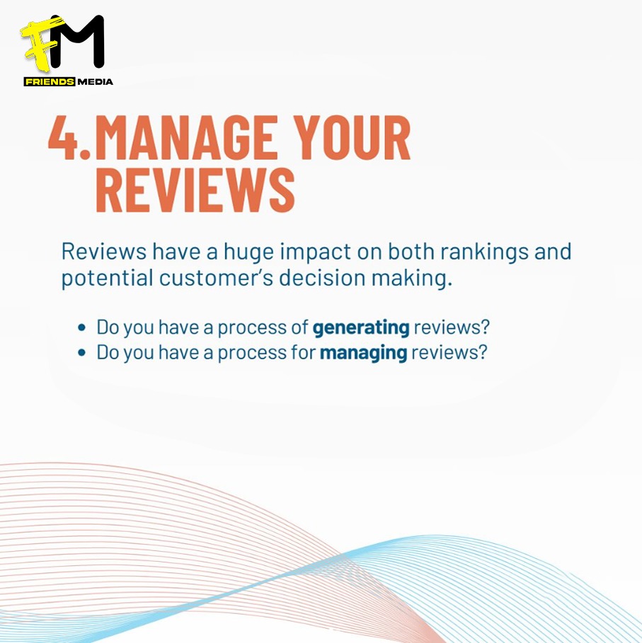friendmedia's tweet image. 🌟 Boost Your Local Presence!

Crush your competition with these 4 SEO strategies to dominate local search:
📍Optimize your Google Business Profile.
📍Use local keywords effectively.
📍Build quality local backlinks.
📍Encourage customer reviews.

#localseo #seotips #friendsmedia