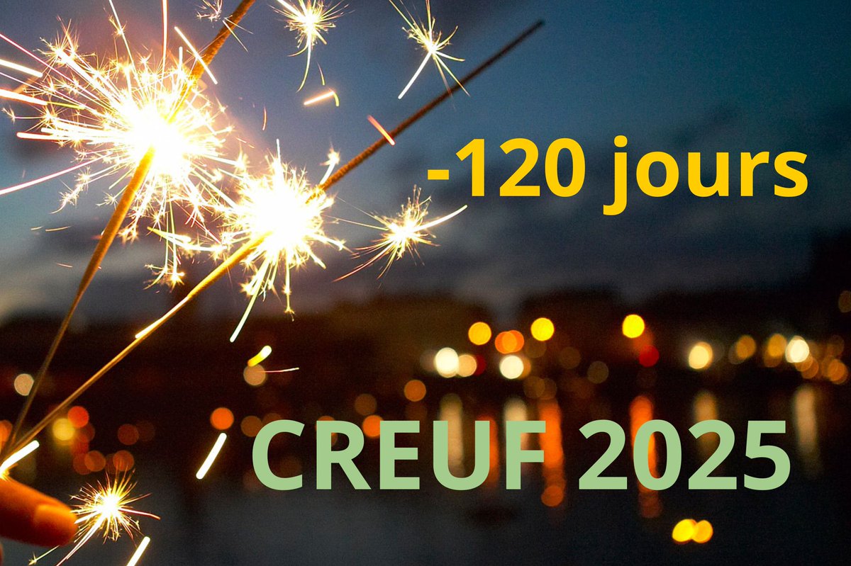 Le Congrès ouvre ses portes dans 120 jours! 
Venez nombreux 🎉
#formationprofessionnelle #Santé #réanimation #medicine #paramédicaux