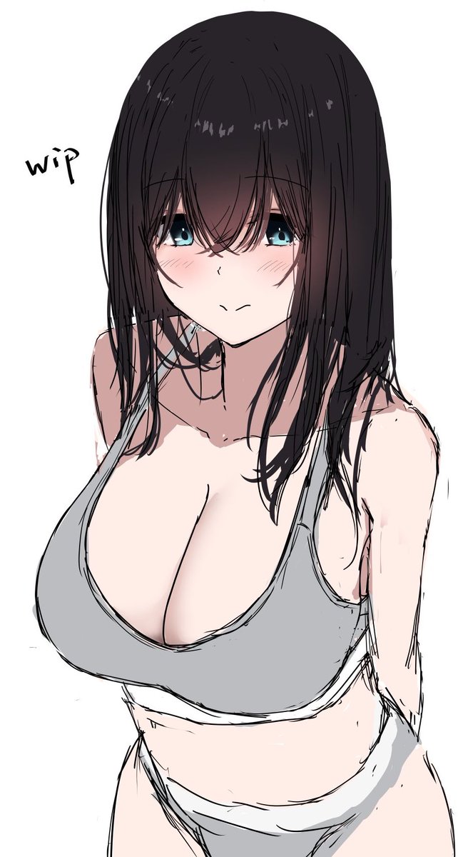 文香ラフ(´ω`) https://t.co/lXe7W3rP1A