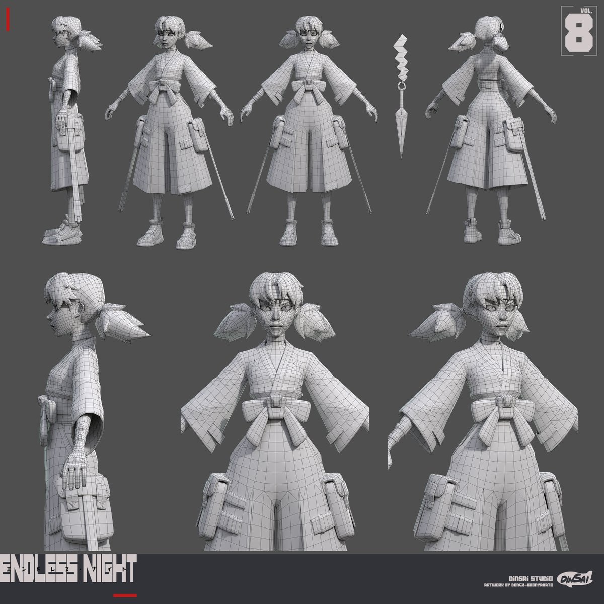 DinsaiS's tweet image. Dinsai Team Challenge    
Project: Endless Night