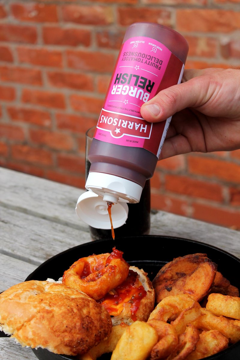 A necessity for any burger 🍔 #HarrisonsSauces