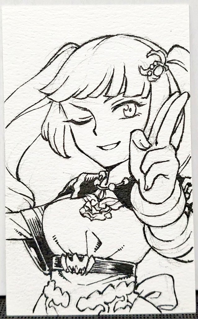 筆ペンメギド絵 