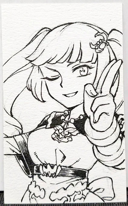 筆ペンメギド絵 