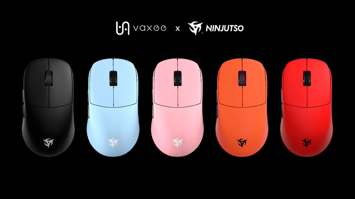 ◥◣Vaxee x Ninjutso Sora 4K◢◤ VaxeeとNinjutsoの夢のコラボマウス