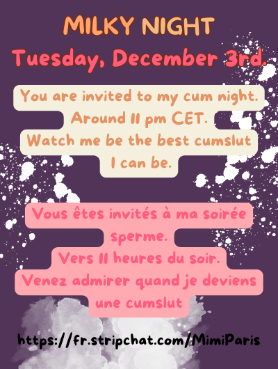 MimiParisOF's tweet photo. My very first event ! 
#adultcontent #cumslut #live #camgirl #milf #cumdump https://t.co/3GlWBWdMMS