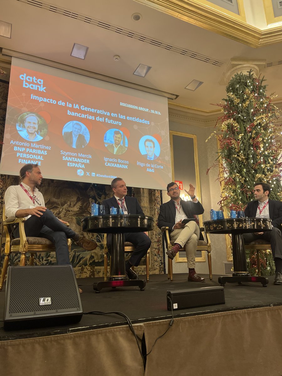 IKN_Spain (@ikn_spain) on Twitter photo Hoy celebramos la 6ª edición de #DataBank en el <a href="/HotelWellington/">Wellington Hotel & Spa Madrid</a> 👏
Líderes de la banca exploran el futuro de los #datos para descubrir cómo la #IA, la automatización y las estrategias Data Centric están transformando el sector #financiero.
#DataBank2024 💥 Hoy celebramos la 6ª edición de #DataBank en el <a href="/HotelWellington/">Wellington Hotel & Spa Madrid</a> 👏
Líderes de la banca exploran el futuro de los #datos para descubrir cómo la #IA, la automatización y las estrategias Data Centric están transformando el sector #financiero.
#DataBank2024 💥