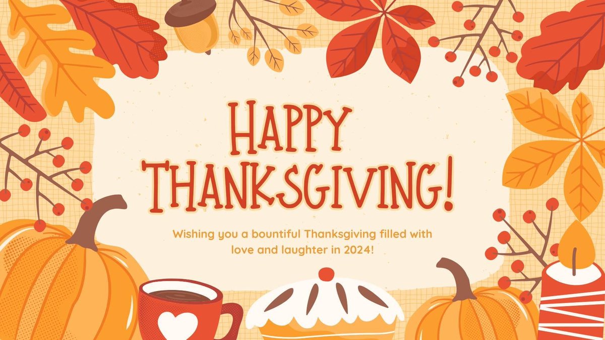 Happy Thanksgiving to all my family and friends celebrating today #Thanksgiving #Thanksgiving2024