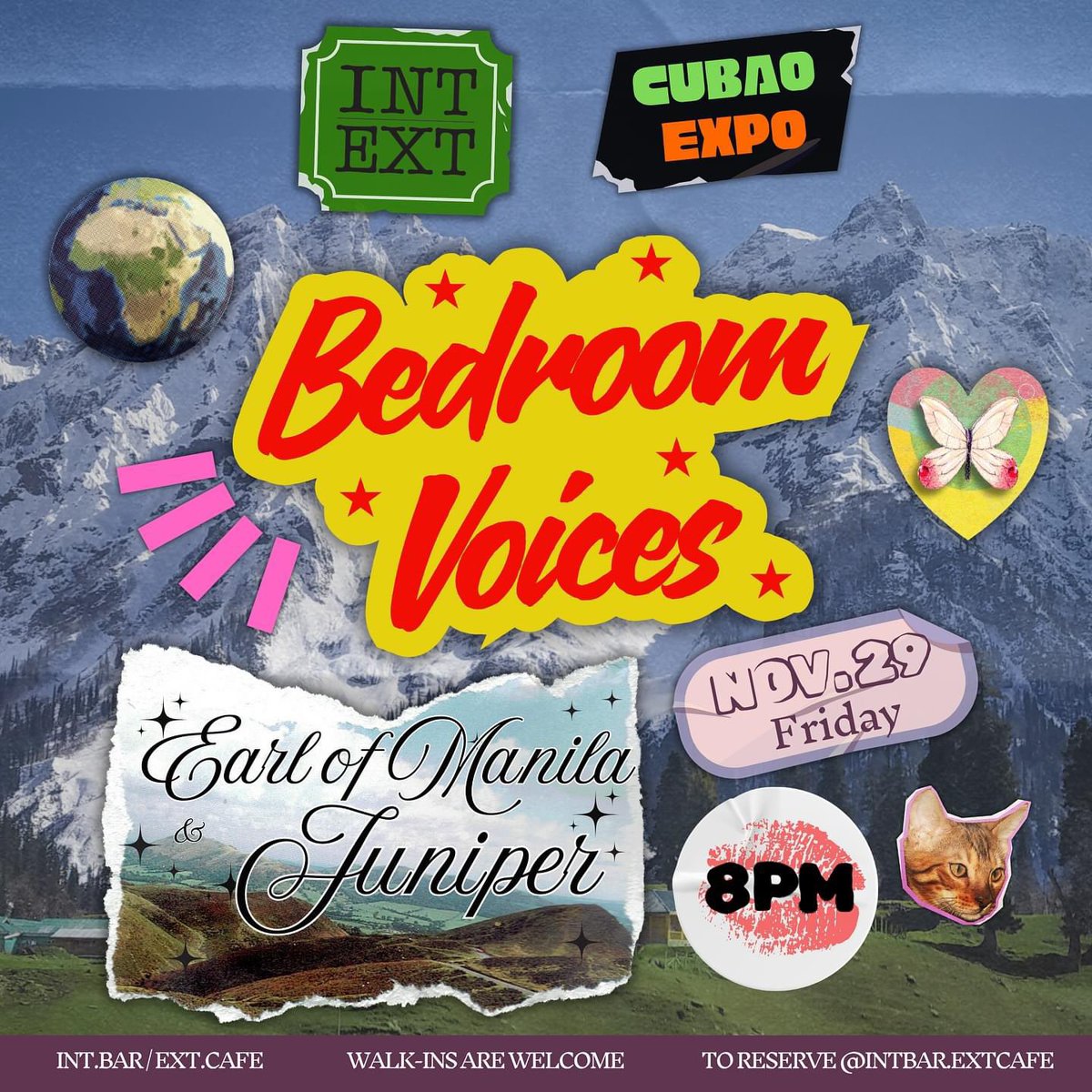 DJ set tom night! See you, INT.Bar, Cubao Expo. I’m on from 8pm - 10pm.