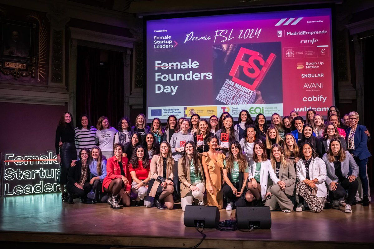 Startup_VLC's tweet photo. ⚡ Female #FoundersDayMadrid24 

El evento, organizado por @FemalestartupsL, ha reunido a referentes femeninos en tecnología, innovación y emprendimiento, ¡enhorabuena por esta increíble 4ª edición! 🫶

📸 @angelacastellor y @kvirrueta, CRO y Head of Innovation Ecosystem en Startup Valencia