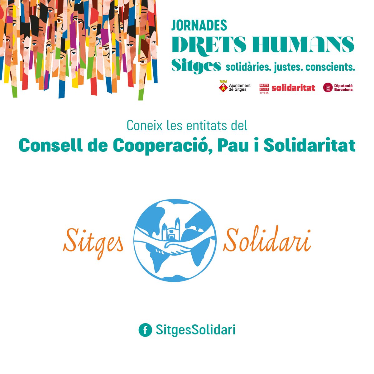 #SitgesSolidari és una entitat sense ànim de lucre que treballa per difondre la cultura de la pau, la solidaritat i la justícia.
 Descobreix més:
 sitgessolidari.org
facebook.com/SitgesSolidari 
#ConsellDeCooperació #Solidaritat #CulturaDeLaPau #Sitges