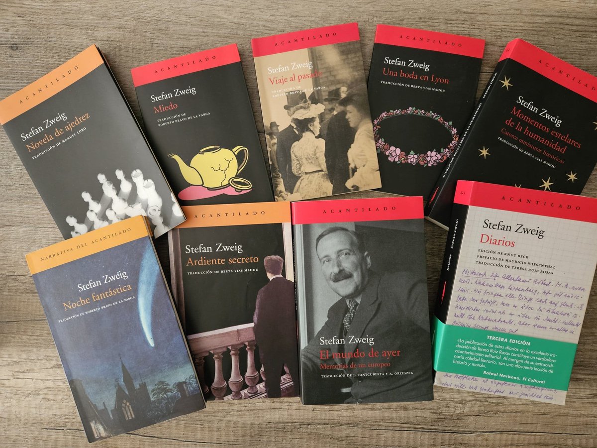 Tal día como hoy de 1.881 nacía en Viena #StefanZweig que es mi autor contemporáneo favorito y cuya musicalidad en sus ensayos y novelas no he encontrado parangón. 

#ElMundoDeAyer es uno de mis libros favoritos al que visito, desde el S.XXI, con preocupación.