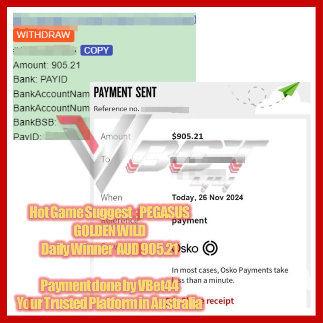 VBet44's tweet photo. 🎉🎉 𝐂𝐨𝐧𝐠𝐫𝐚𝐭𝐮𝐥𝐚𝐭𝐢𝐨𝐧𝐬 𝐭𝐨 𝐕𝐁𝐞𝐭𝟒𝟒 𝐁𝐢𝐠 𝐖𝐢𝐧𝐧𝐞𝐫 !!🎉🎉

Which game is splatting out the prize?
🎰 Platform : PEGASUS
🎮 Game : Golden Wild
💰 Withdraw : $ 905.21

🎯 Let's follow the trend, take a shortcut way to get the fortune! 🎯 https://t.co/OQZvJ19tW9