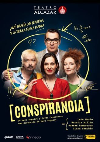Pagina Independiente (@paginaindepend) on Twitter photo Este viernes 18:00h, función benéfica de "Conspiranoia", de @MarcAngelet y <a href="/Jordi_Casanovas/">Jordi Casanovas</a>, con <a href="/CSanchisclara/">Clara Sanchis</a> #LuisMerlo #NataliaMillan y #JuananLumbreras en el Teatro Alcázar de Madrid.
BENEFICIOS para los damnificados por la #DANA en #Valencia
🎟️: entradas.gruposmedia.com/entradas/es/co… Este viernes 18:00h, función benéfica de "Conspiranoia", de @MarcAngelet y <a href="/Jordi_Casanovas/">Jordi Casanovas</a>, con <a href="/CSanchisclara/">Clara Sanchis</a> #LuisMerlo #NataliaMillan y #JuananLumbreras en el Teatro Alcázar de Madrid.
BENEFICIOS para los damnificados por la #DANA en #Valencia
🎟️: entradas.gruposmedia.com/entradas/es/co…