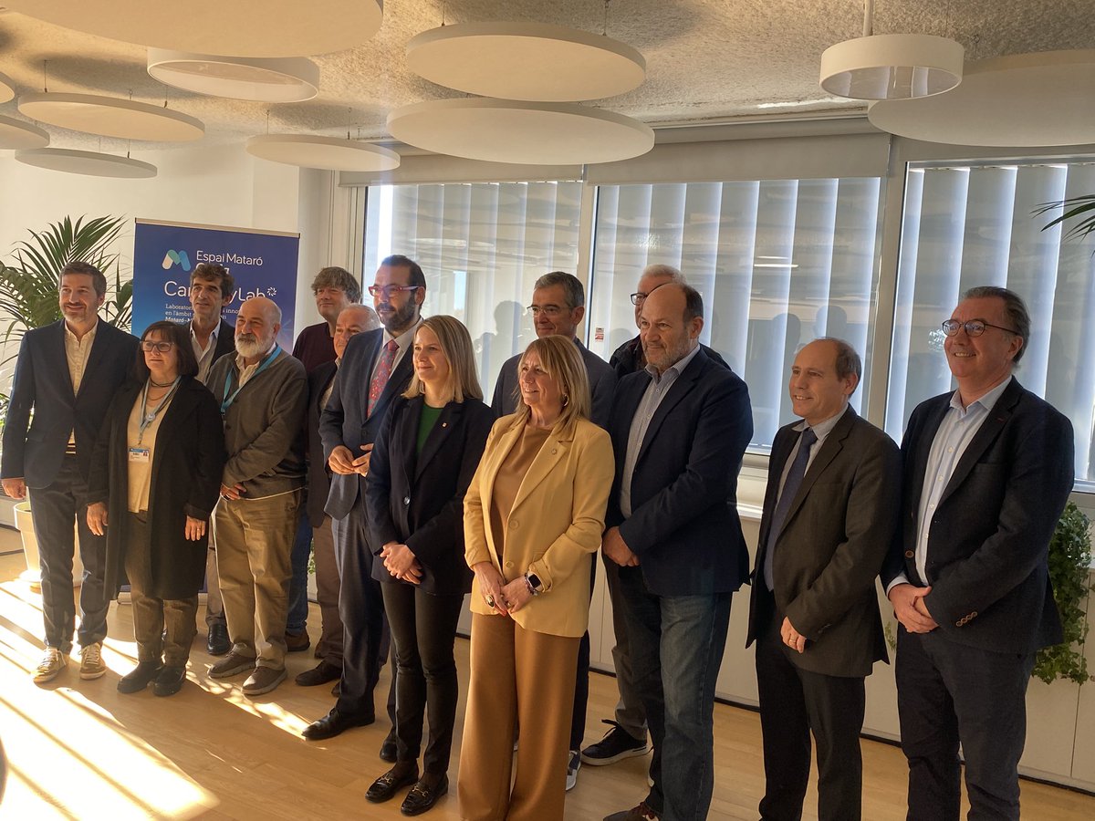 NOEMI CONDEMINAS (@noecondeminas) on Twitter photo Avui inaugurem el <a href="/MataroCuida/">Mataró ciutat cuidadora</a> un laboratori de recerca i innovació en l’àmbit sociosanitari . Model de col.laboració entre entitats. <a href="/apicsmetronord/">Atenció Primària Metropolitana Nord</a> <a href="/matarocat/">Ajuntament de Mataró</a> <a href="/FundacioMaresme/">Fundació el Maresme</a> <a href="/CSdMaresme/">Consorci Sanitari del Maresme</a> <a href="/IDIAPJGol/">IDIAPJGol</a> <a href="/TecnoCampus/">TecnoCampus</a> <a href="/FundaHospital/">Fundació Hospital de Sant Jaume i Santa Magdalena</a> <a href="/UPFBarcelona/">UPF Barcelona</a> <a href="/icscat/">ICS. Generalitat</a> Avui inaugurem el <a href="/MataroCuida/">Mataró ciutat cuidadora</a> un laboratori de recerca i innovació en l’àmbit sociosanitari . Model de col.laboració entre entitats. <a href="/apicsmetronord/">Atenció Primària Metropolitana Nord</a> <a href="/matarocat/">Ajuntament de Mataró</a> <a href="/FundacioMaresme/">Fundació el Maresme</a> <a href="/CSdMaresme/">Consorci Sanitari del Maresme</a> <a href="/IDIAPJGol/">IDIAPJGol</a> <a href="/TecnoCampus/">TecnoCampus</a> <a href="/FundaHospital/">Fundació Hospital de Sant Jaume i Santa Magdalena</a> <a href="/UPFBarcelona/">UPF Barcelona</a> <a href="/icscat/">ICS. Generalitat</a>