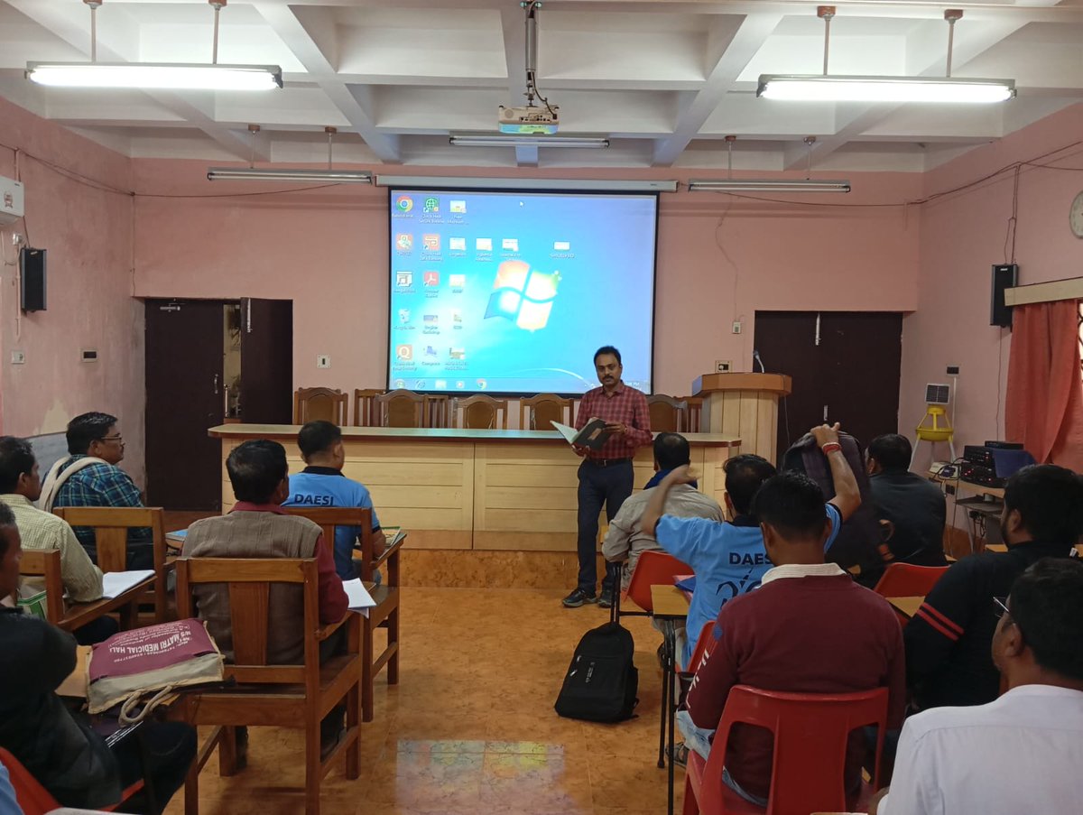 nadiakvk's tweet photo. @nadiakvk has organized a Training of DAESI course (Batch-11) on 26.11.2024 at its own campus. #SAMETI #DAESI @icarindia @AtariKolkata @AgriGoI @dare_goi https://t.co/7FxHiJiqhu