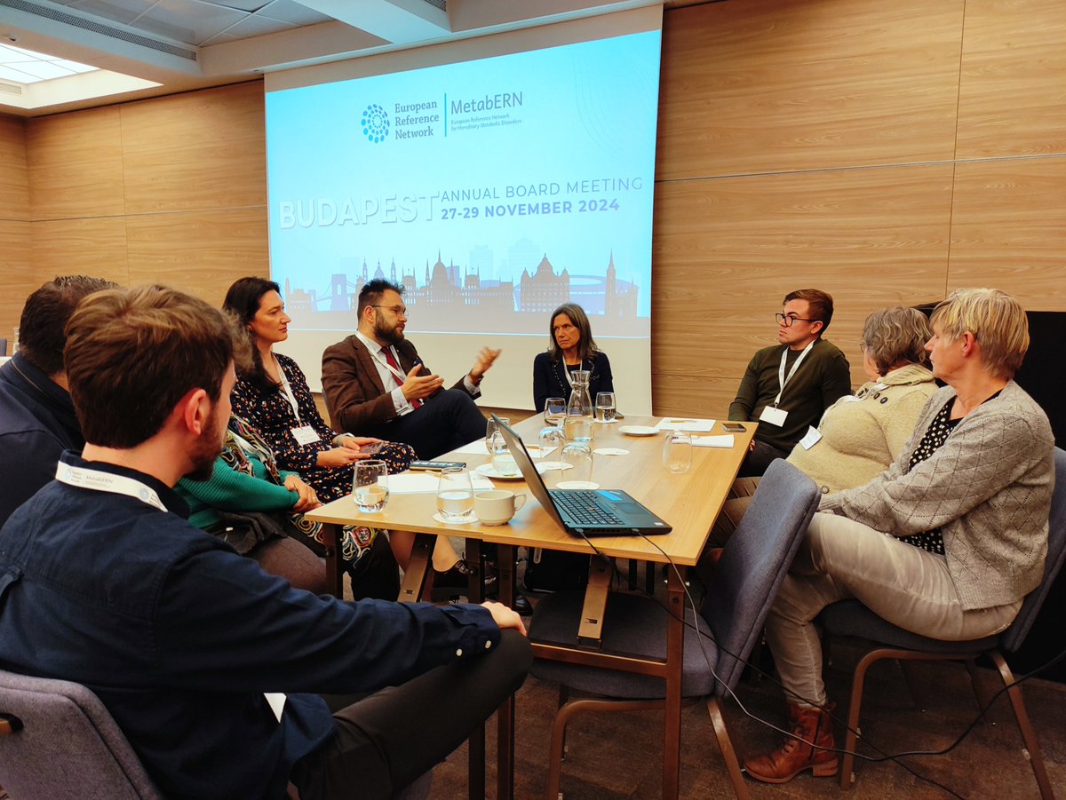 📍 Day 1 has ended, after leading to engaging discussions about current activities within the network. Today will be another day full of stimulating sessions, with a focus on Joint Actions and Collaborative projects.

#ERNeu #MetabERN2024 #RareDiseases