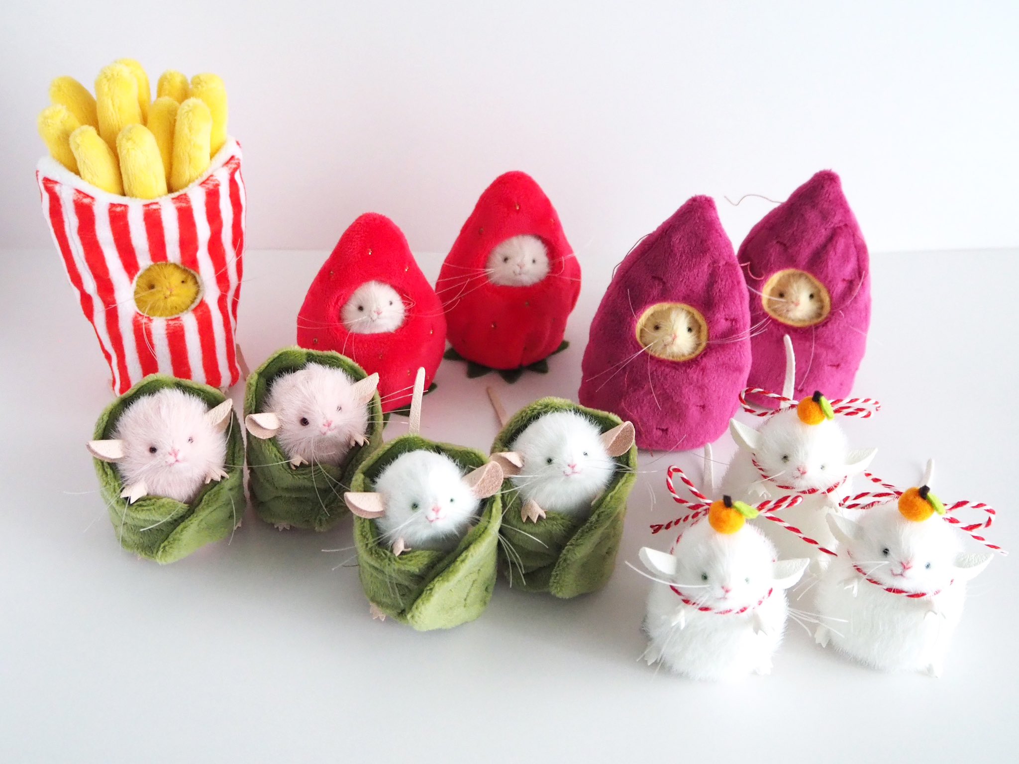 新品】三角ユウリ MISUMI YURI マウスのぬいぐるみ コーヒー MISUMI