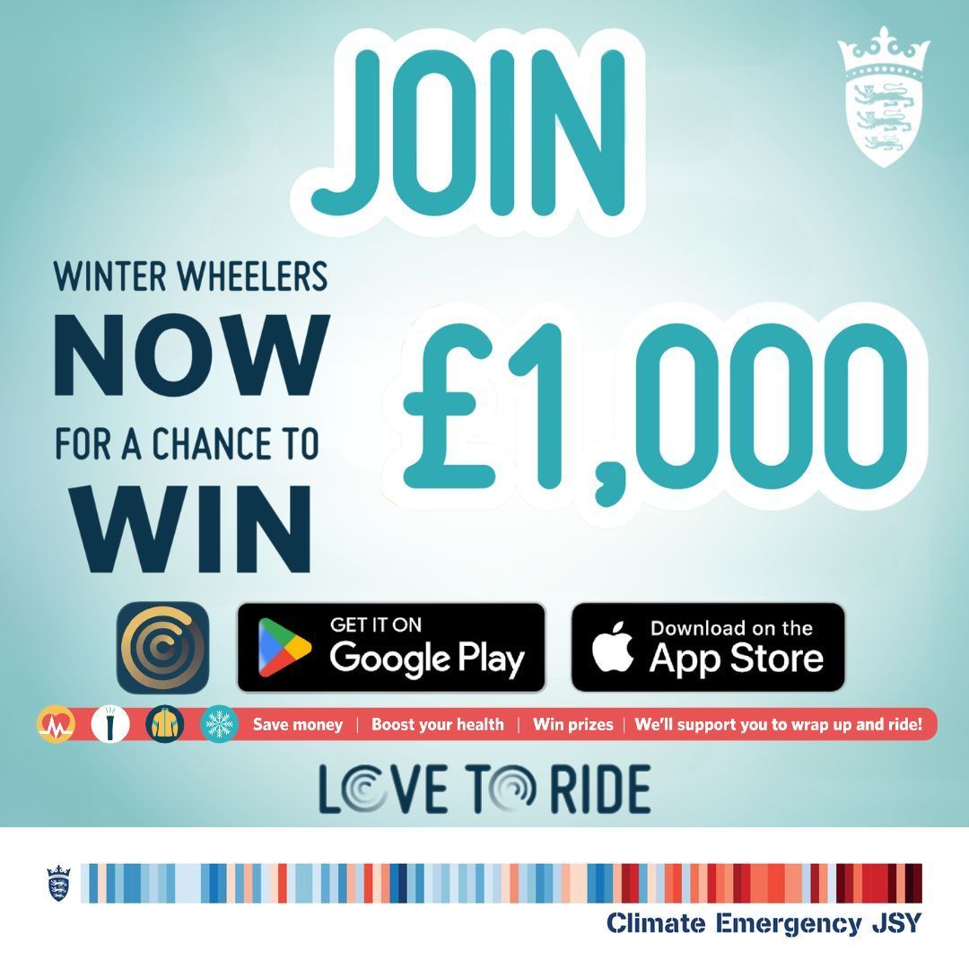 🚲 #WinterWheelers is back!

Every time you ride your bike in December and January, not only are you showing
up for the bike community, but you could also win weekly prizes. 🥳

Register at lovetoride.net/jersey, log your rides and invite others to take part!