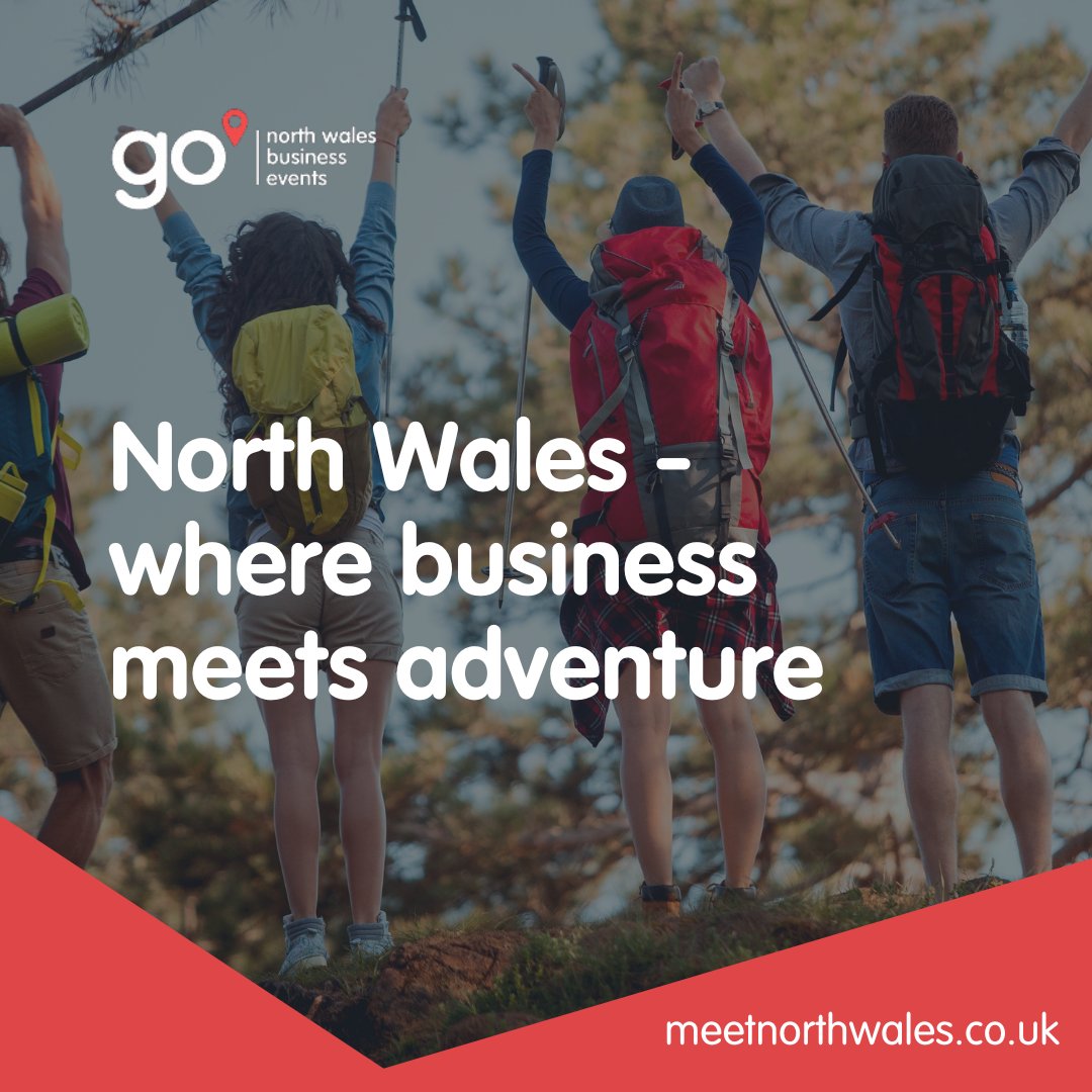 Mix business with pleasure in one of the UK's most stunning regions. 

Discover more 👉ow.ly/nN1R50QbYOv

#findyourepic #gwladgwlad #GoNorthWales #VisitNorthWales #DiscoverNorthWales #ExploreNorthWales #MeetInWales #BusinessDestination #TeamBuilding #ConferenceVenues