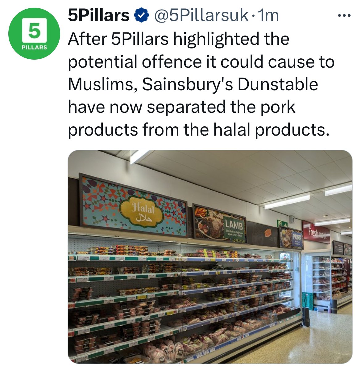 sirwg202110's tweet image. Just remember, if something causes you offence, Sainsbury’s will fix it.